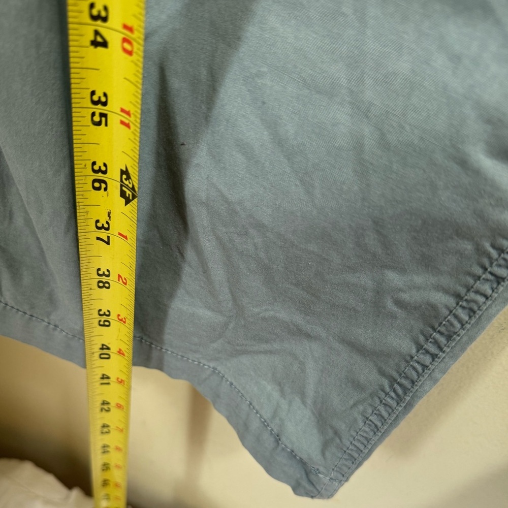 Old Navy Y2K Cargo RollUp Tab 8 Straight Leg Cotton Utility Pant Capri Zip Light - Picture 16 of 16